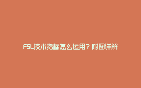 FSL技术指标怎么运用？附图详解